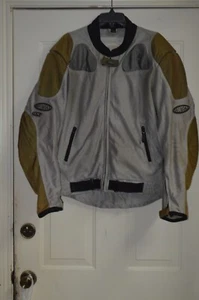 CORTECH BY TOUR MASTERS GX AIR ARMOURED PADDED MOTORCYCLE JACKET MENS LARGE - Picture 1 of 20