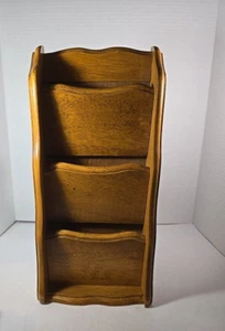 Kamenstein Wooden 3 Tiered Letter Mail Misc. Organizer - Picture 1 of 6