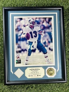 1992 dan marino game piece used jersey by highland mint and signed photo - Picture 1 of 4