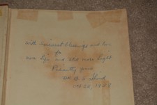 SIKH AUTOGRAPH ASIAN AMERICAN WWI SOLDIER BHAGAT SINGH THIND SIGNED BOOK