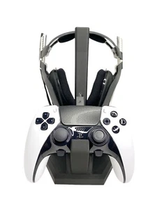 Stand For PlayStation 5 Dual Sense Edge Controller & Headphone PS5 Desk Dock - Picture 1 of 10