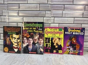 Lot Of 4 R.L. Stine Goosebumps Movie Or Tv Books  - Bild 1 von 21
