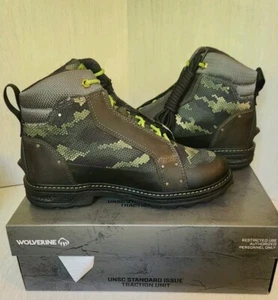 WOLVERINE HALO SPARTAN UNSC Limited Edition Leather Boots wild kovan Size 9 - Picture 1 of 4