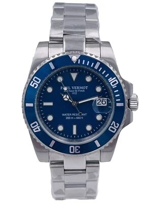 Orologio Paul Vermot NewSub 200m Automatico Seiko P211BO/410 Scontatissimo Nuovo - Image 1 of 4