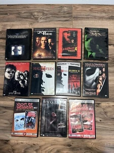 Lot Of 11 Horror Film DVD’s Halloween poltergeist nightmare On Elm Street - Picture 1 of 6