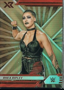 2022 Panini Chronicles WWE XR Bronze #285 Rhea Ripley