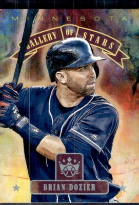 2018 Panini Diamond Kings #GS8 Brian Dozier Gallery of Stars - Image 1 of 2