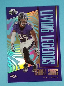 2017 Panini Illusions Living Legends Terrell Suggs Baltimora Ravens #43 - Foto 1 di 2