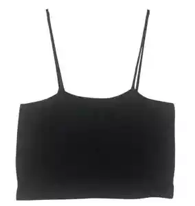 WOW! New Tags Proenza Schouler White Label cotton cashmere knit tank md $250 blk - Picture 1 of 1