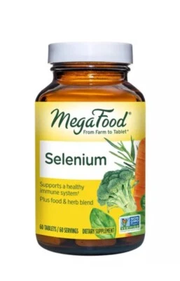 Selenium  60 Tabs By MegaFood Best By Feb 2025 - Image 1 of 3