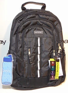 Eastport Mochila Deportiva Voltaje Negra Acolchada Correa Ajustable Laptop Almohadilla Escolar - Imagen 1 de 7
