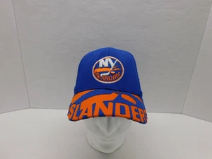 Reebok NHL NY Islanders Flex Fit Hat/Cap Blue/Orange Size Small/Medium New - Picture 1 of 6