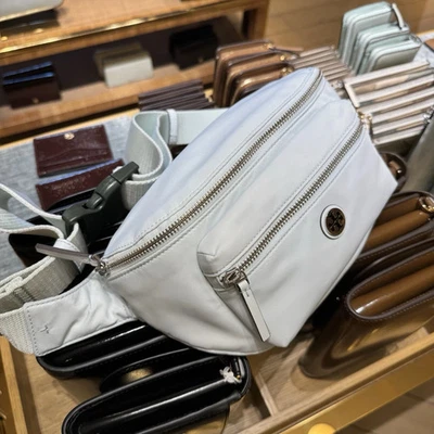 NWT Tory Burch Nylon Belt Bag Summit Fanny Pack Adjustable Waist Zip Crossbody - Image 1 of 4