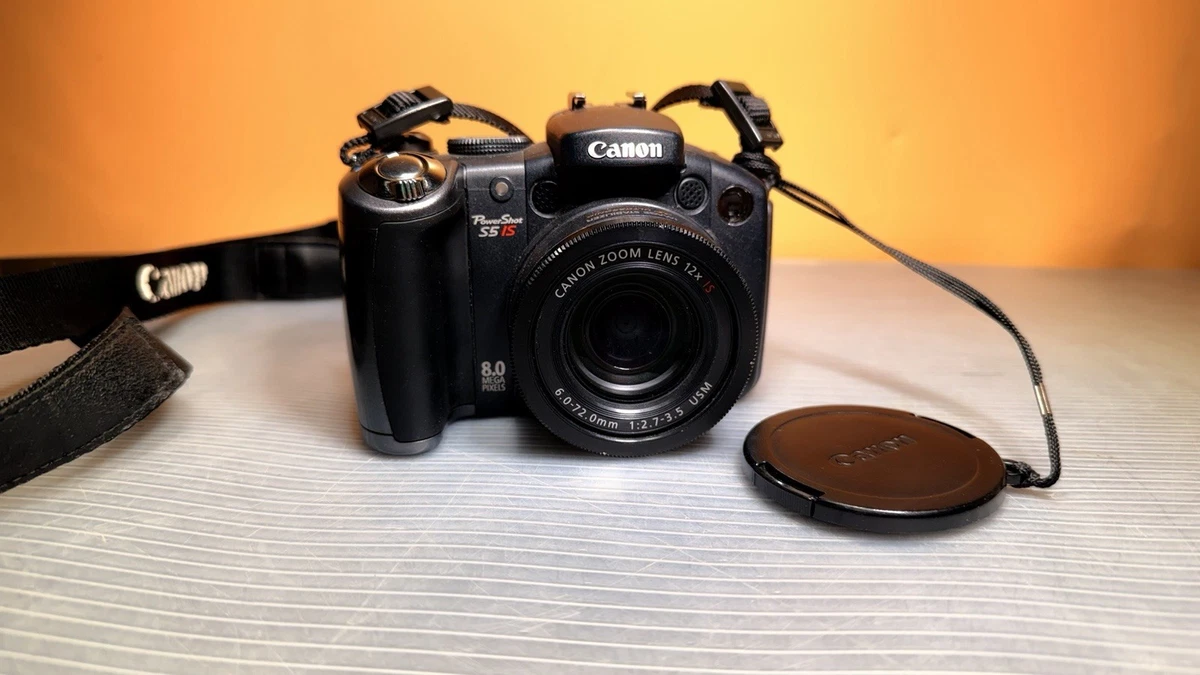PowerShot S5 IS Canon PowerShot Digital Cameras 8-9.9 MP Maximum