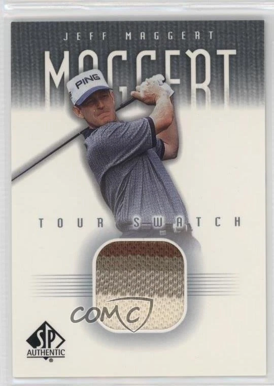 2001 SP Authentic Tour Swatch Jeff Maggert #JM-TS - Image 1 of 2