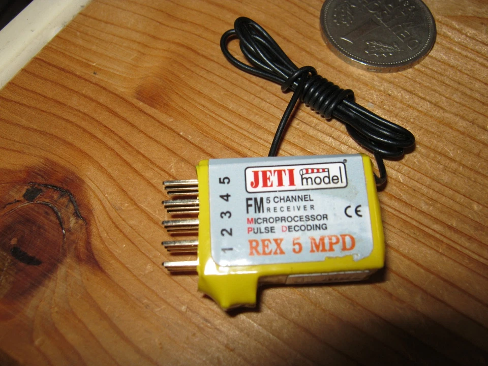 Empfänger für 5 Servos Jeti Rex 5 MPD Graupner Anschl. - Bild 1 von 1