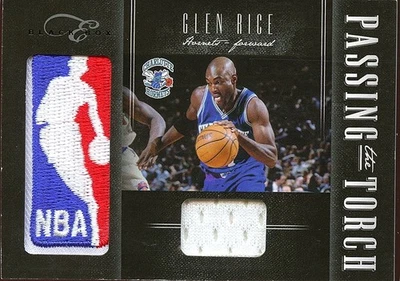 Нашивка Stephen Jackson / Glen Rice 2011 Passing The Torch Game Worn LOGOMEN 13/85 - Изображение 1 из 2