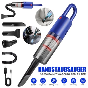 Handstaubsauger Kabellos Staubsauger 35000Pa Nass&Trocken Akku Für AutoBüro Haus - Bild 1 von 15