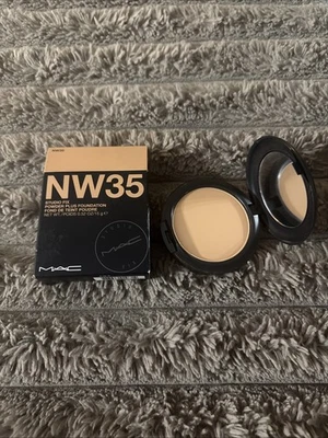 MAC Studio Fix Powder Plus Foundation NW35  Original Formula NIB Free Shipping - Image 1 of 4