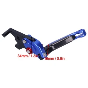 ˜Pair Of Folding Extendable Brake Clutch Levers Fit For XMAX 250 300 400 - Picture 1 of 24
