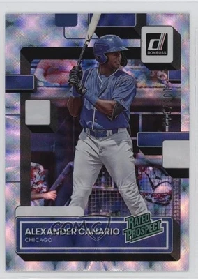 2022 Panini Donruss Rated Prospect Silver /349 Alexander Canario #RP-12 - Image 1 of 2