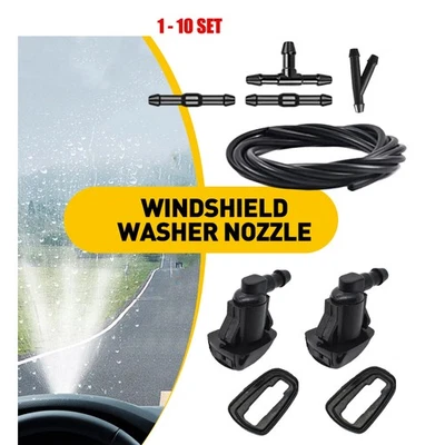 Conjunto de 1-10 bicos de pulverização para Jeep Grand Cherokee 2005-2016 limpador de para-brisa água - Imagem 1 de 4