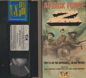 Attack Force Z (VHS) 1981, John Phillip Law, Sam Neill, John Waters, Sylvia Chan - Picture 1 of 5