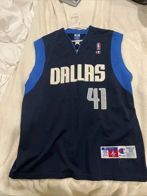 Camiseta Dirk Nowitzki Dallas Mavericks Hombre 2XL Campeón De Colección NBA Baloncesto Foto 1 de 4