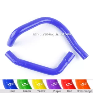 Blue For 1967 1968 1969 CHEVY CAMARO/FIREBIRD T/A V8 Silicone Radiator Hoses - Picture 1 of 10
