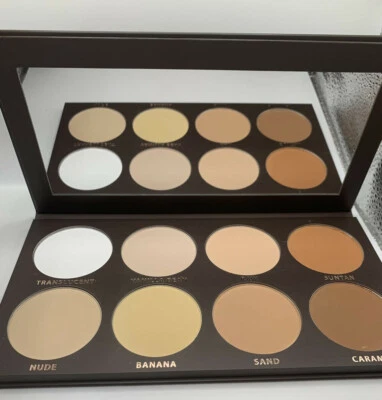 KAB Cosmetics Contour Palette Vol1 Suntan Vanillla Bean Banana Caramel Mirror - Image 1 of 4