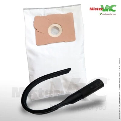 10x Staubsaugerbeutel + Flexdüse kompatibel mit PROTOOL VCP 170E - Bild 1 von 4