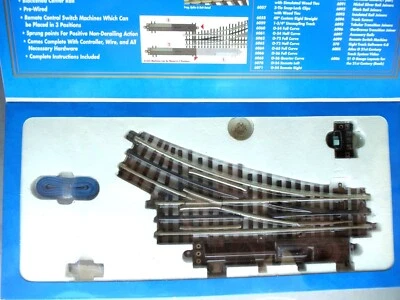 O Scale Atlas O-45 Right Hand Remote Control Switch Turnout Track - Image 1 of 4