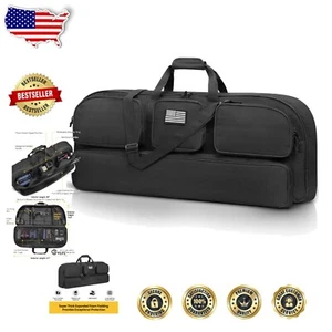 37" Premium Compound Bow Bag with Thick Foam Padding and Organized Gear Storage - Picture 1 of 8