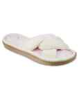 Isotoner Signature Womens Popcorn ECO Microterry Slide Slippers With Memory Foam