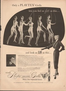 Pubblicità stampa antica originale Playtex Girdle 1952 - Foto 1 di 1