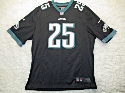 LeSean McCoy Philadelphia Eagles Jersey Nike Men Sz XL Extra Large Black Jersey Cover
