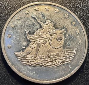 Europe - 10 G, Göde - sujet mate sur fond brillant - Picture 1 of 2