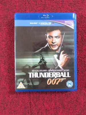 THUNDERBALL (BLU-RAY) SEAN CONNERY JAMES BOND 007 1965 REGION A, B, C - Image 1 of 3