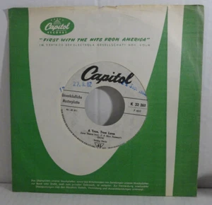 BOBBY DARIN - A True True Love 👍 7" Promo Single Capitol 1962 - Bild 1 von 3