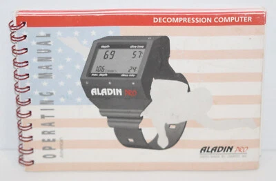 Genuine Manual Book - Aladin Air X Swiss Made Scuba Diving System Watch Computer - Image 1 of 4