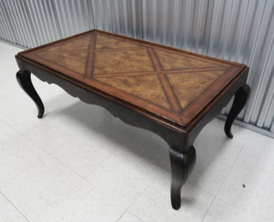 Baker Milling Road Two - Tone Crackle Cocktail Table - Image 1 of 4