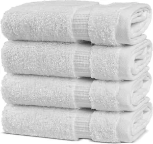 4pcs Turkish Linens Hotel,Spa Quality 100% Cotton Premium Towels,Soft,Absorbent - Picture 1 of 6