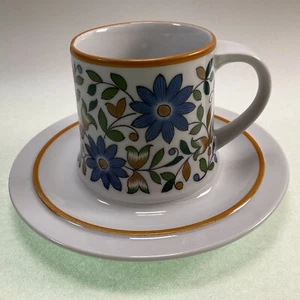 Georg Jensen Quattrocento Fine Porcelain Cup & Saucer - MCM - Rare - Picture 1 of 5