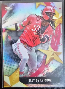 2025 Topps Baseball Series 1 #SMLB-13 Elly De La Cruz Stars Of MLB REDS - Picture 1 of 2