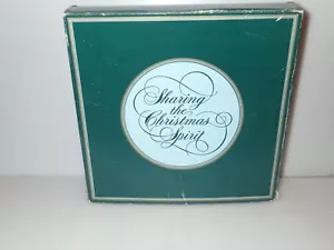 Avon Christmas Memories Series 1981 Porcelain Plate Sharing the Christmas Spirit - Picture 1 of 5