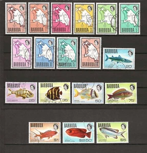 BARBUDA 1968/70 SG 12/27 + 79 USED - Picture 1 of 1