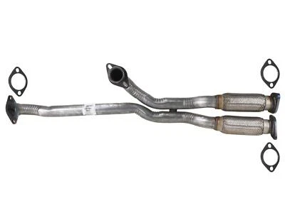 Dual Engine Flex Pipe For Ford Police Interceptor Utility 2013 2014 2019 3.7L - Image 1 of 4