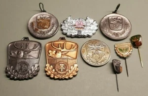 Distintivo medaglie DDR - raccolta - caccia - caccia e mostra di trofei - Foto 1 di 9