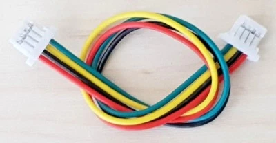 JST SH 1,0 mm 4 Pin 10 cm Buchse-Buchse - Bild 1 von 3