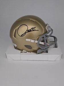 Rocket Ismail Signed Notre Dame Riddell Mini Helmet 5-Star Cert. - Picture 1 of 7